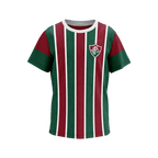 FLU - RAIAR CAMISETA INF PES BRANCO/VINHO/VERD