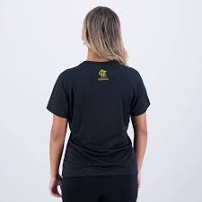 FLA - PHASE CAMISETA FEM 100% PES PRETO
