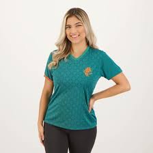 FLU - STUDY CAMISETA FEM 100% PES MESCLA VERDE