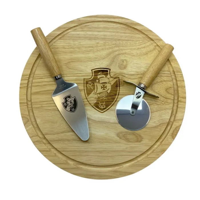 KIT QUEIJO 3 PCS C/SUPORTE VASCO