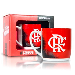 CANECA PORCELANA URBAN 360ML TIMES - FLAMENGO 5