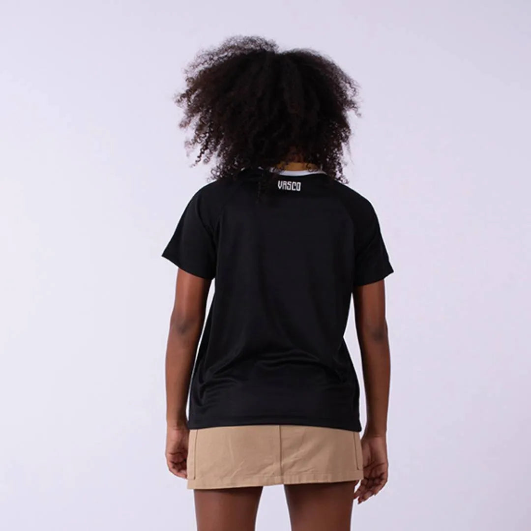 VAS - MANTO CAMISETA FEM 100% PES PRETO