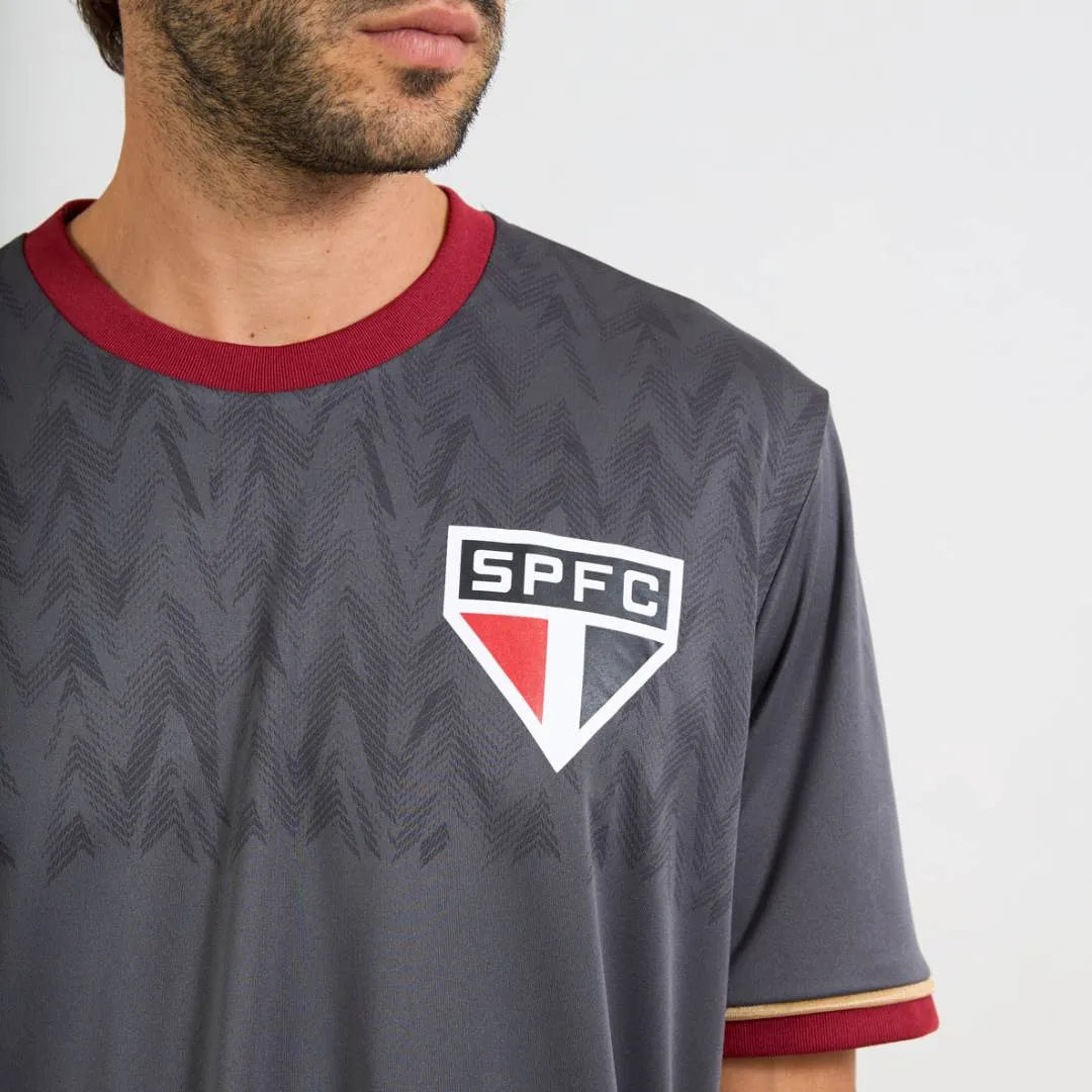 SPF - MISTURA CAMISETA ADT 100% PES MESCLA CHUMBO
