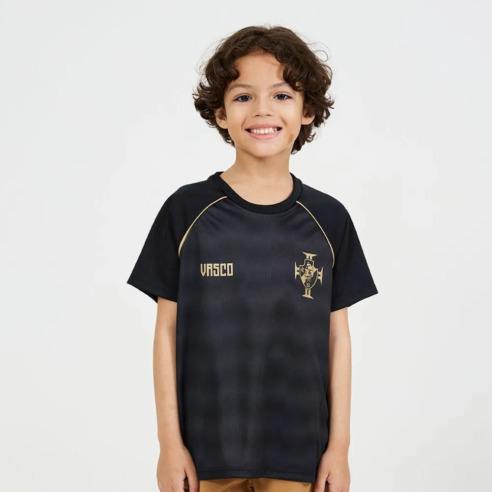 VAS - MOSAICO CAMISETA RAGLAN INF 100% PES PRETO