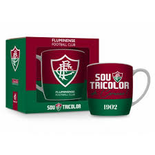 CANECA PORCELANA URBAN 300ML TIMES - FLUMINENSE