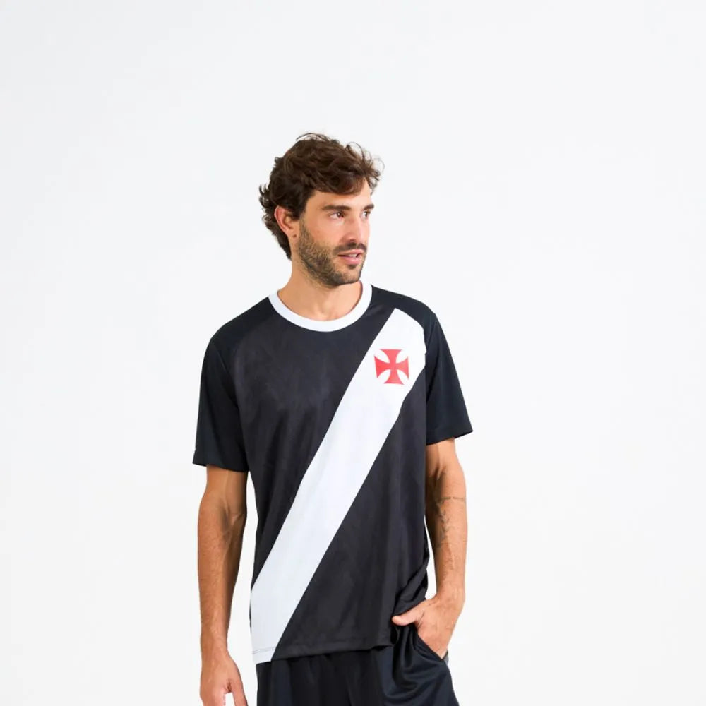VAS - PRINCIPIA CAMISETA ADT 100% PES PRETO/BRANCO