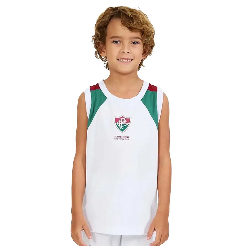 FLU - RUIDO REGATA INF 100% PES BRANCO
