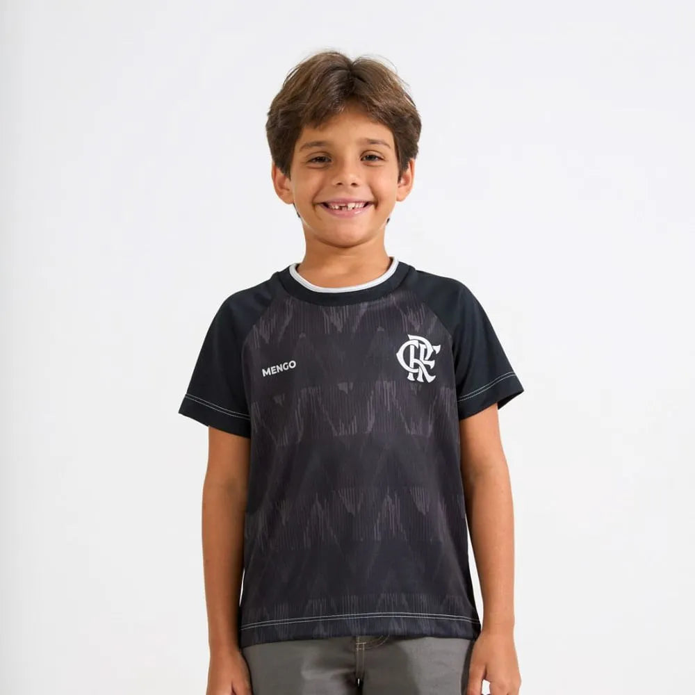 FLA - TRAMA CAMISETA INF 100% PES PRETO