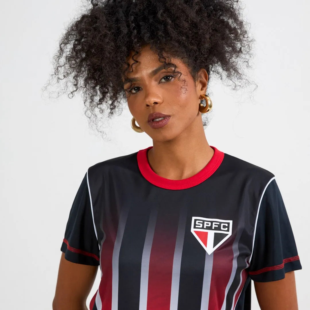 SPF - SER CAMISETA FEM 100% PES PRETO