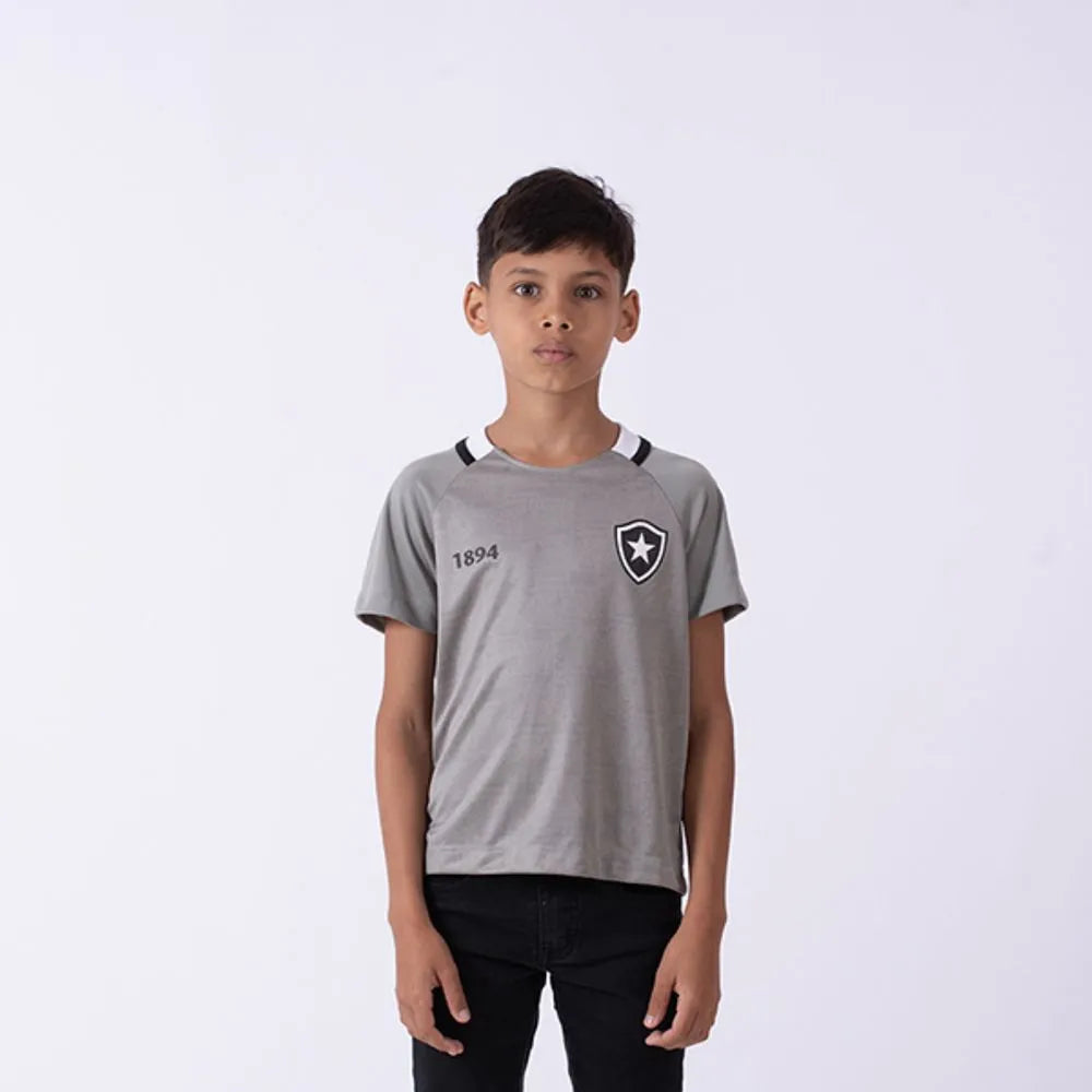 BOT - SOLITARIA CAMISETA INF 100% PES CINZA
