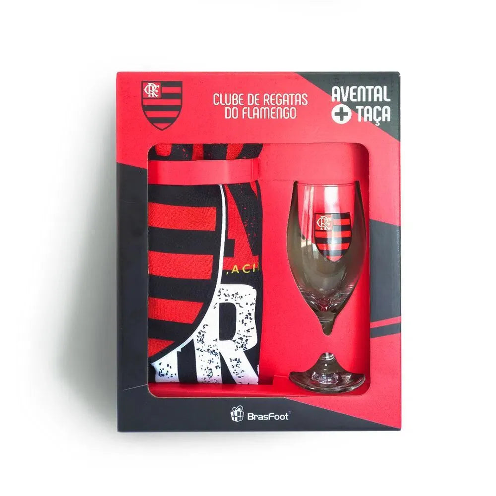 TACA + AVENTAL - FLAMENGO