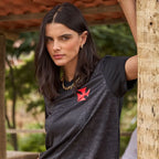 VAS - VALOR CAMISETA FEM 100% PES PRETO