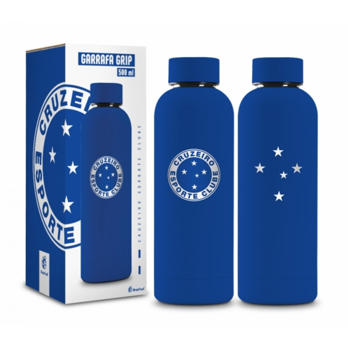 GARRAFA TERMICA METAL NEO 500ML EMBORRACHADO - CRU