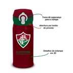 GARRAFA TERMICA FLIP 300ML TIMES - FLUMINENSE