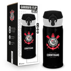 GARRAFA TERMICA FLIP 300ML TIMES - CORINTHIANS