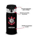 GARRAFA TERMICA FLIP 300ML TIMES - CORINTHIANS